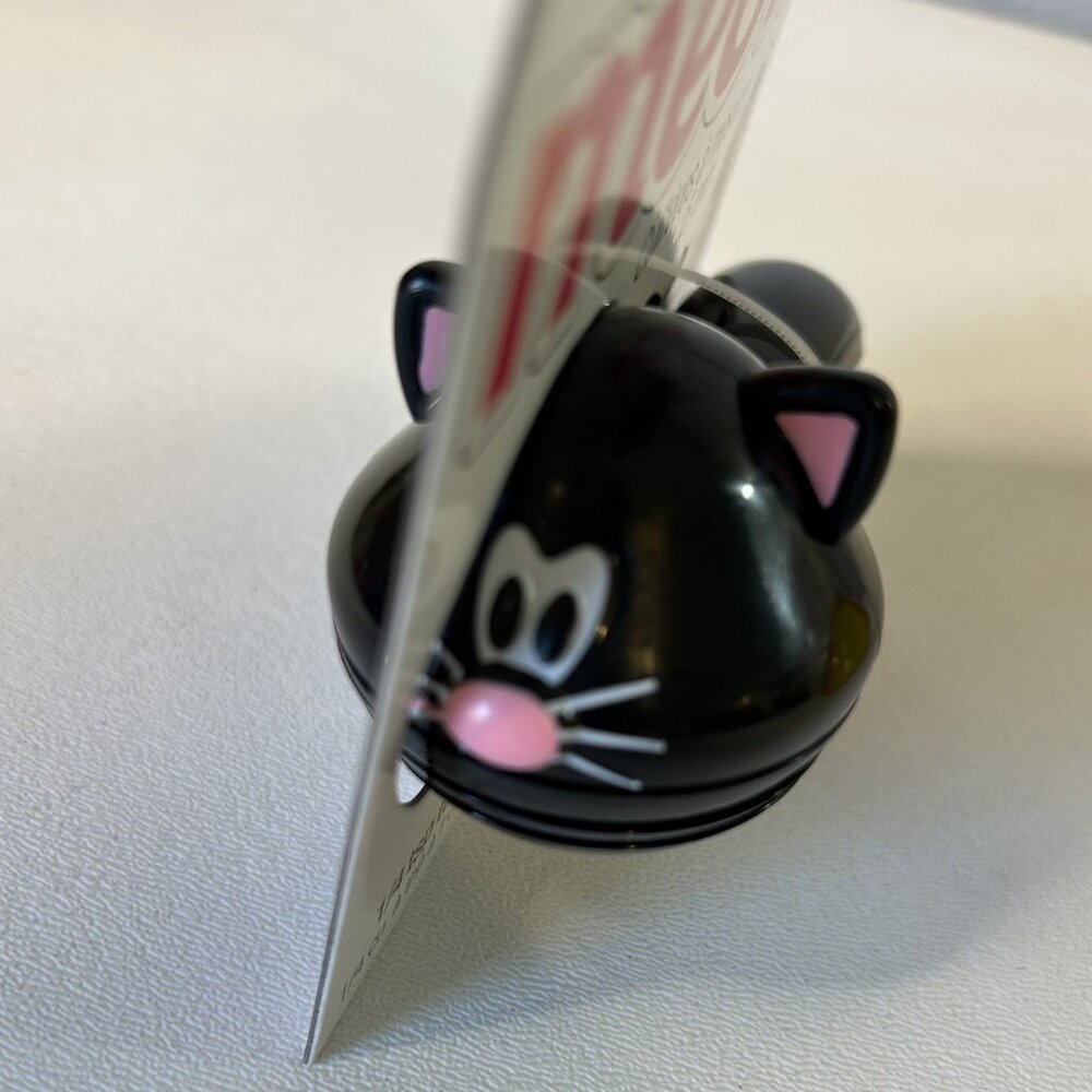 Joie Meow Black Cat Baking 5 Piece Stackable Nesting Measuring Spoons Retro Look